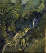 Louis Michel Eilshemius Nude Ascending oil painting on canvas